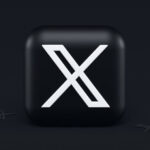 a black square button with a white x on it