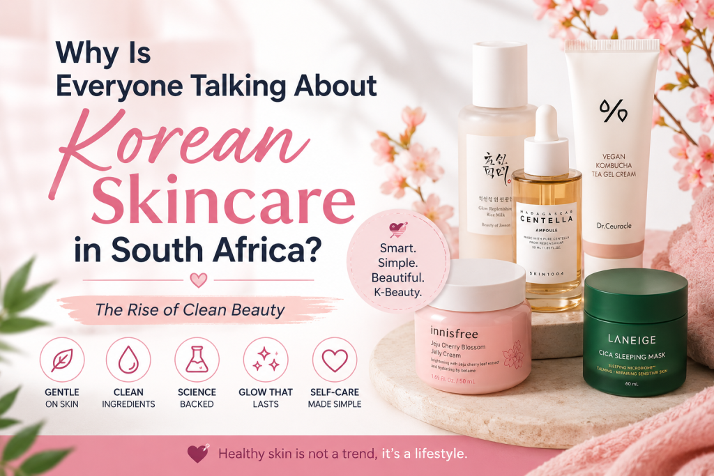 Why Is Everyone Talking About Korean Skincare in South Africa? The Rise of Clean Beauty Explained