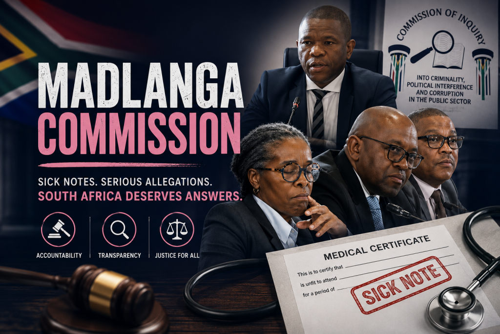 Madlanga Commission: How Many Sick Notes Are Too Many? South Africans Deserve Better