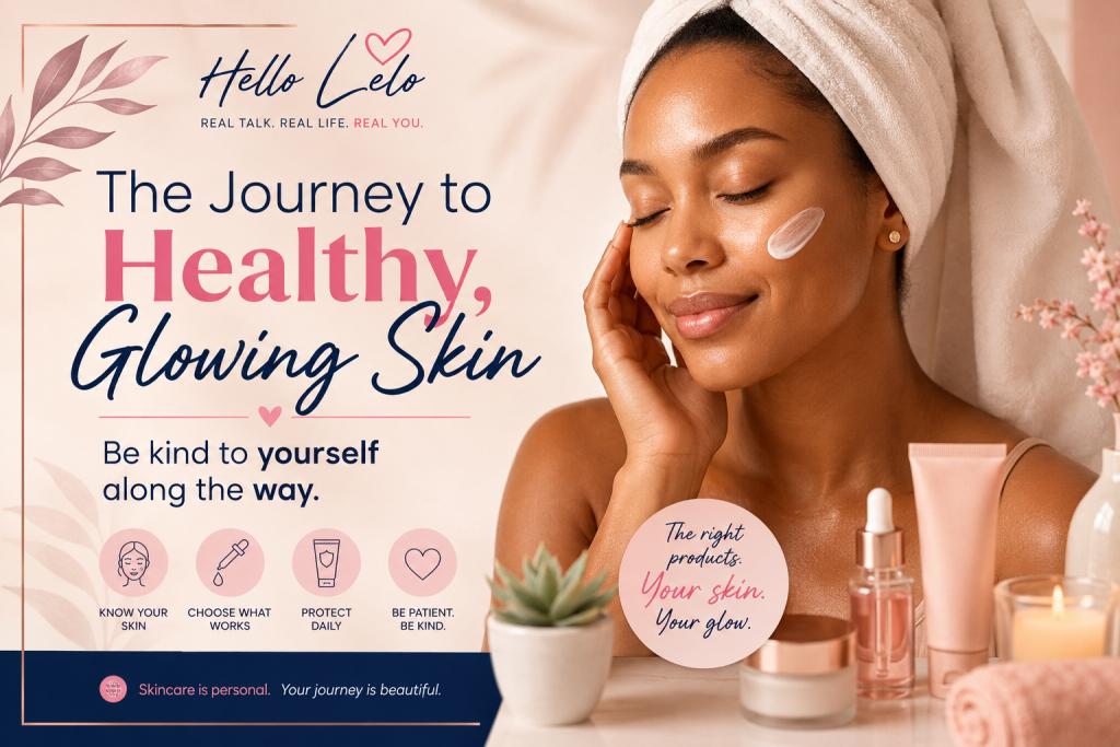 The Journey to Healthy, Glowing Skin: Be Kind to Yourself Along the Way
