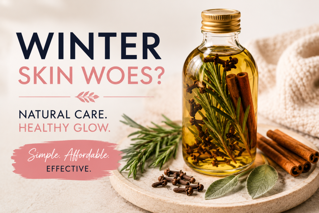 Winter Skin Woes? This Simple Homemade Oil Has Kept My Skin Healthy Without Spending a Fortune