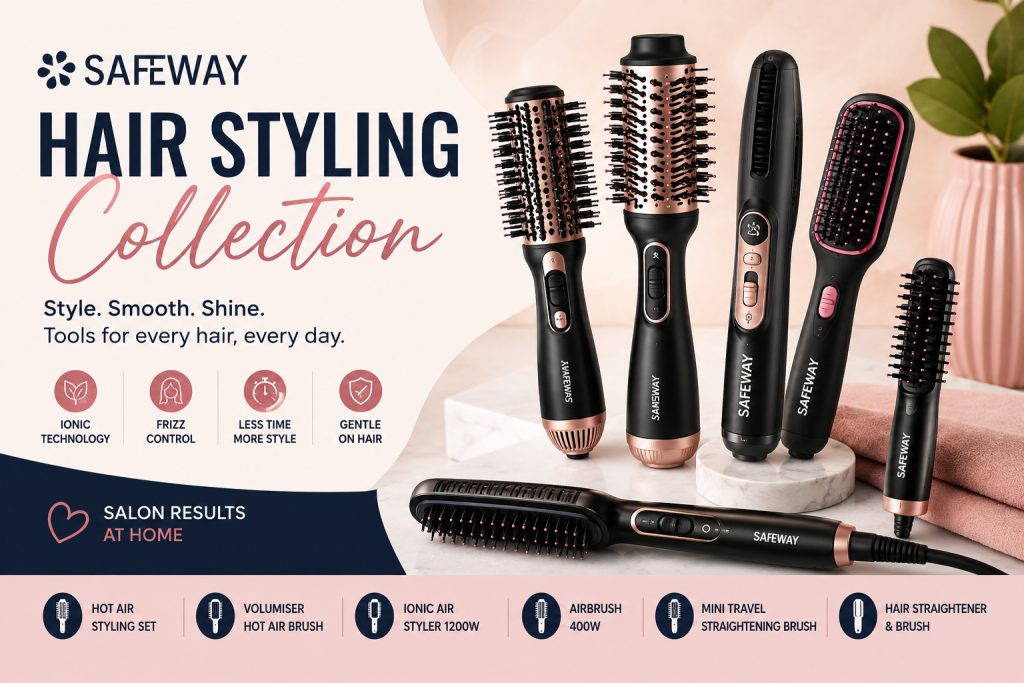 How Does the Safeway Hot Air Brush Compare to Other Brands for Frizz Control and Styling Time?